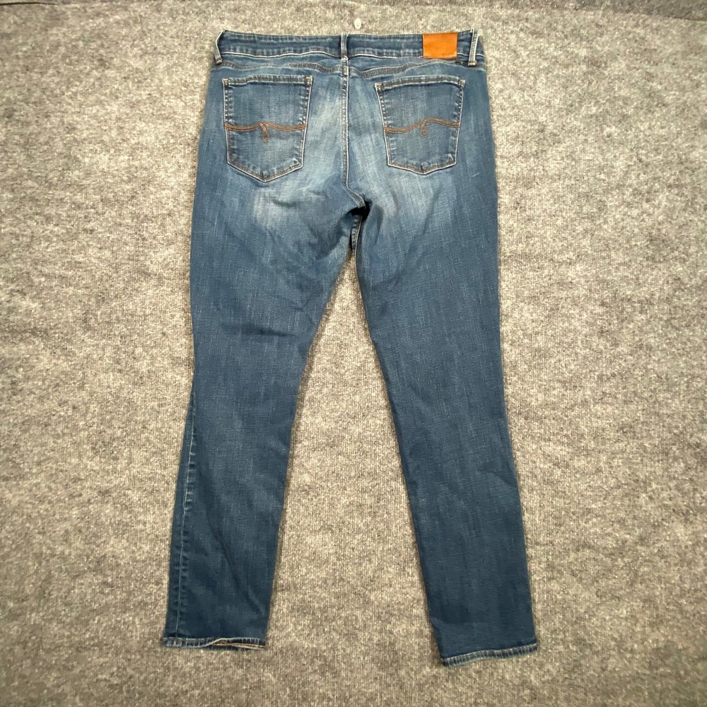 Lucky Brand Lolita Skinny Jeans Womens‎ 14/32 Medium Wash Blue Denim Pants